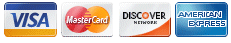 Case Club accepts Visa , Master Card, Discover, and American Express