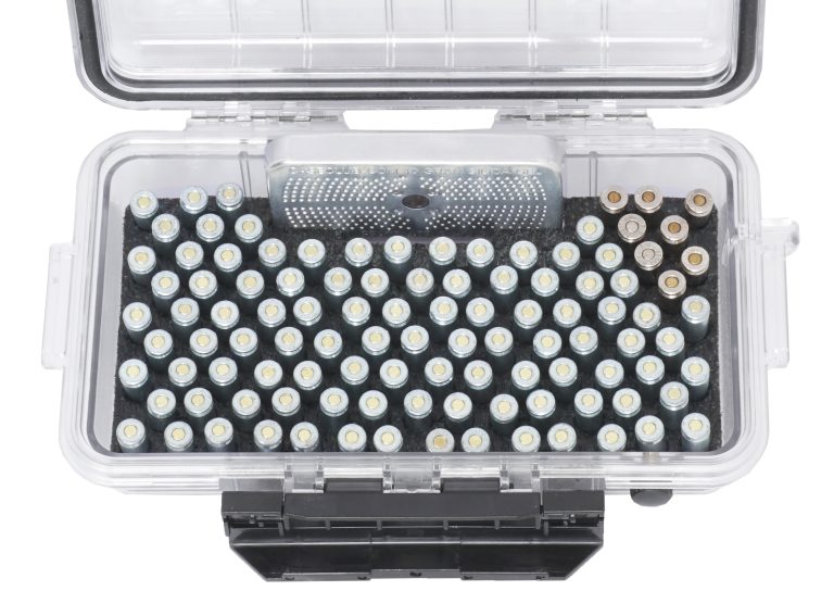 214 9mm Ammo Case Bottom Top View