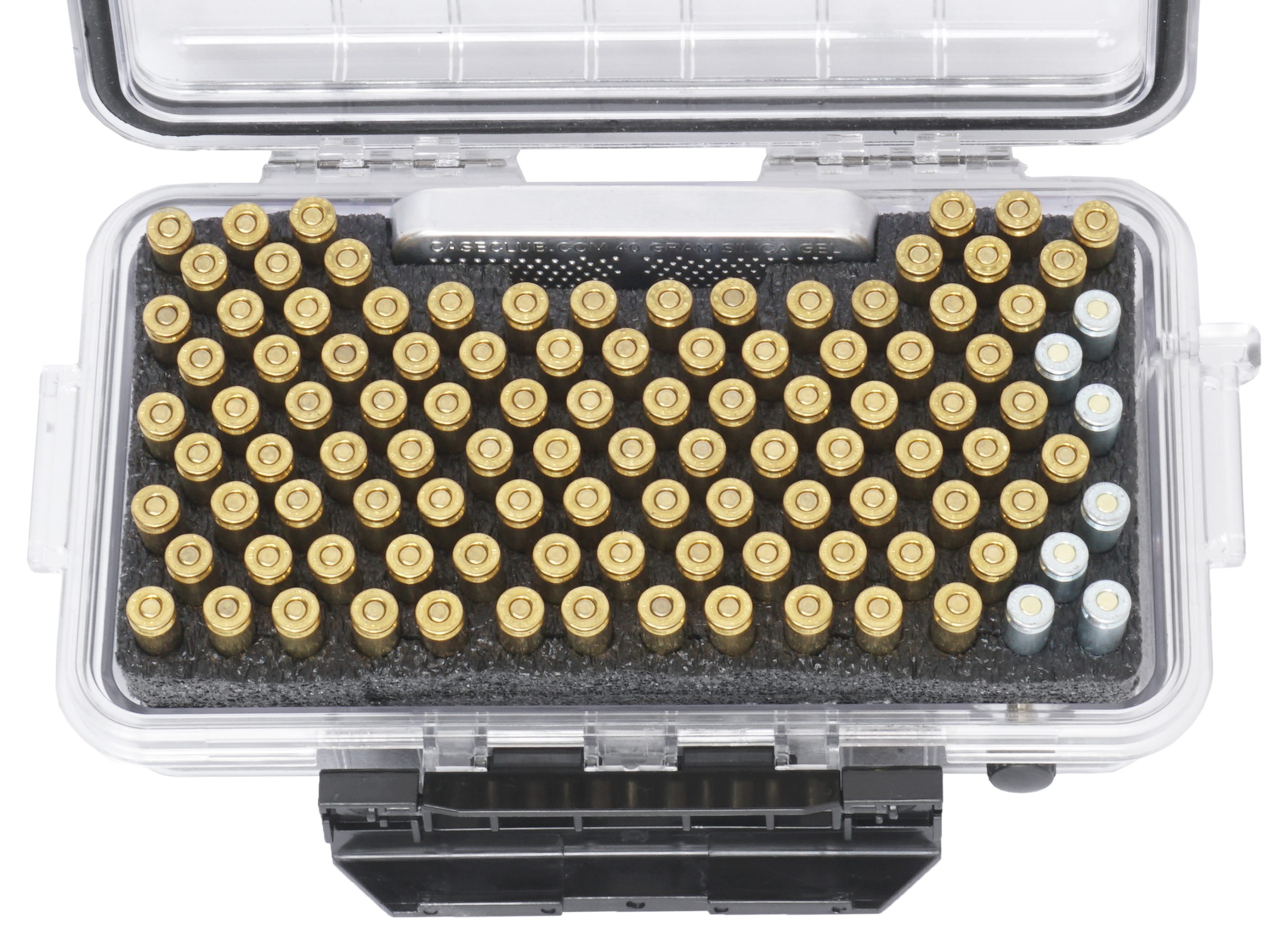 Case Club (qty 204) 9mm Ammo Long Term Waterproof Storage Case