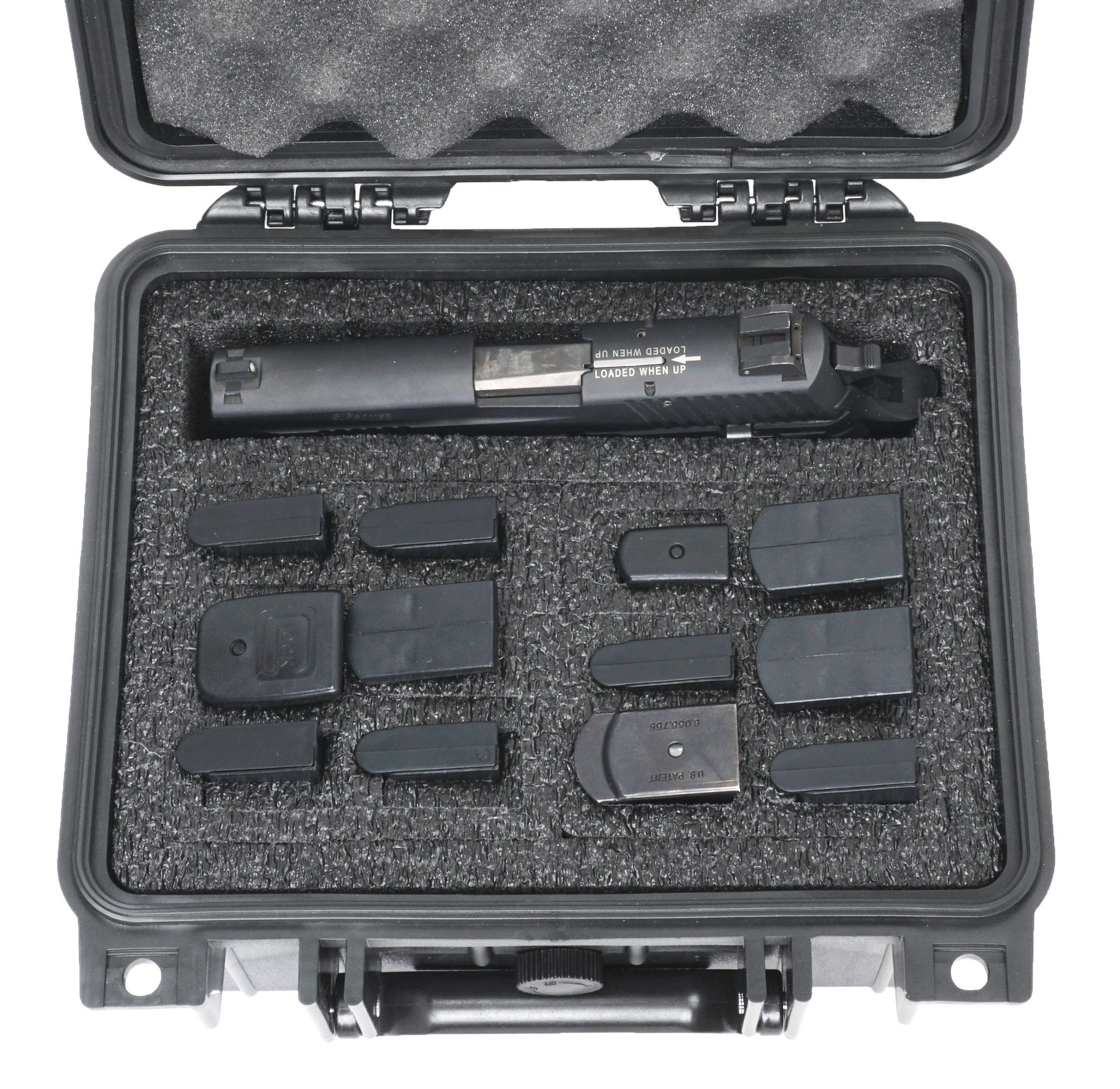 Case Club Glock 19 Waterproof Pistol Case with Pre-Cut Foam