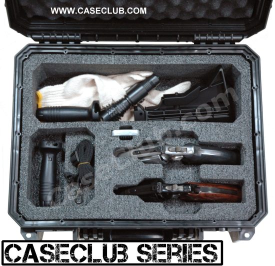 Case Club 2 Revolver Waterproof Case with Accessory Pocket & Silica Gel