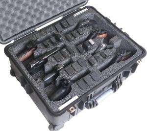 8 Pistol Case (Wheeled) (Gen-2) - Foam Example