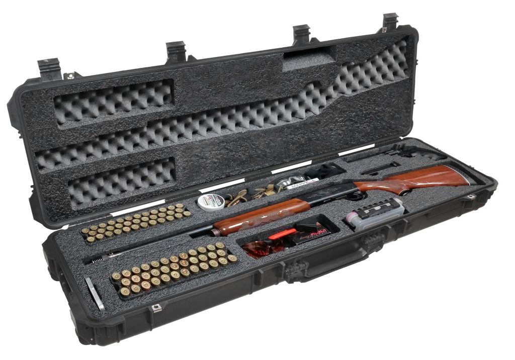 Case Club Waterproof Kel-Tec KSG & Std Mfg DP-12 Shotgun Case With Silica Gel