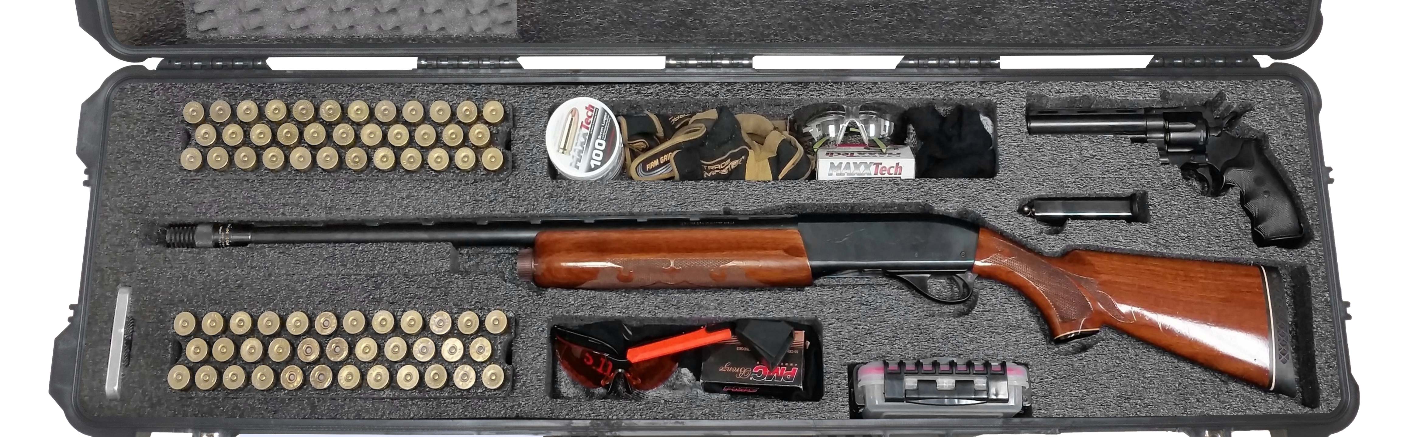Case Club Waterproof Sporting Shotgun Case with Silica Gel & Accessory Box