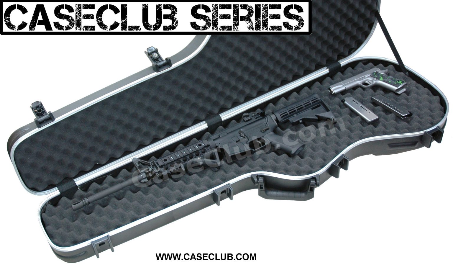 Case Club Discreet Universal Rifle Case Made From a Guitar Shell