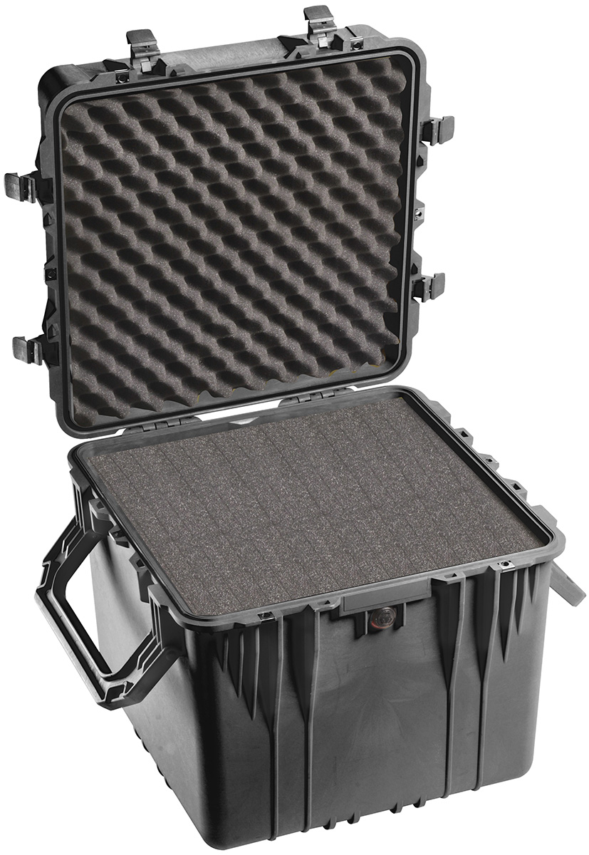 Pelican 0340 Large Wheeled Cube Case With 1 in. Foam Lining