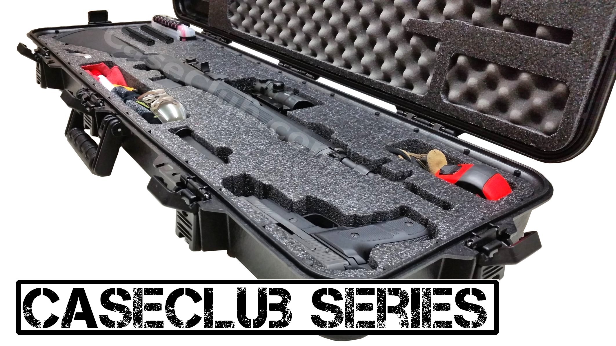 Case Club Waterproof Springfield M1A Scout / SOCOM Rifle Case with ...