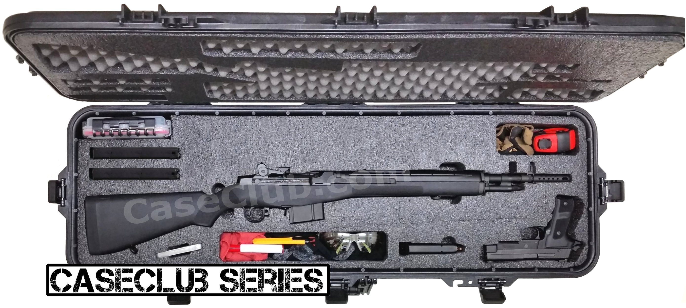 Case Club Waterproof Springfield M1A Scout / SOCOM Rifle Case with ...