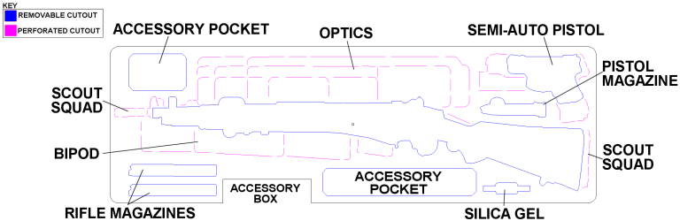 springfield m1a socom and scout case drawing