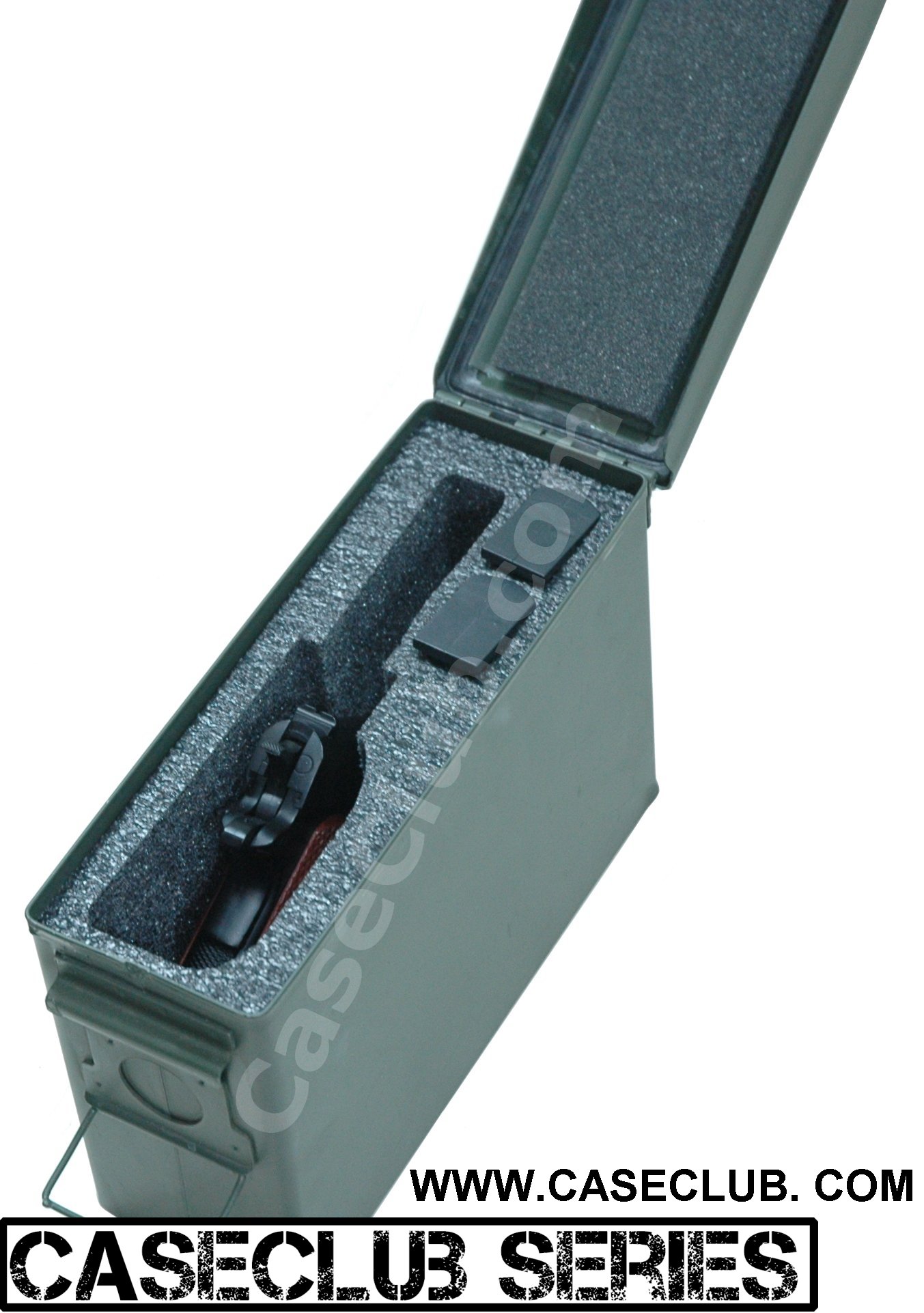 30 Cal Metal Ammo Can – Military Steel Box Shotgun Rifle Nerf Gun Ammo  Storage 688295871064