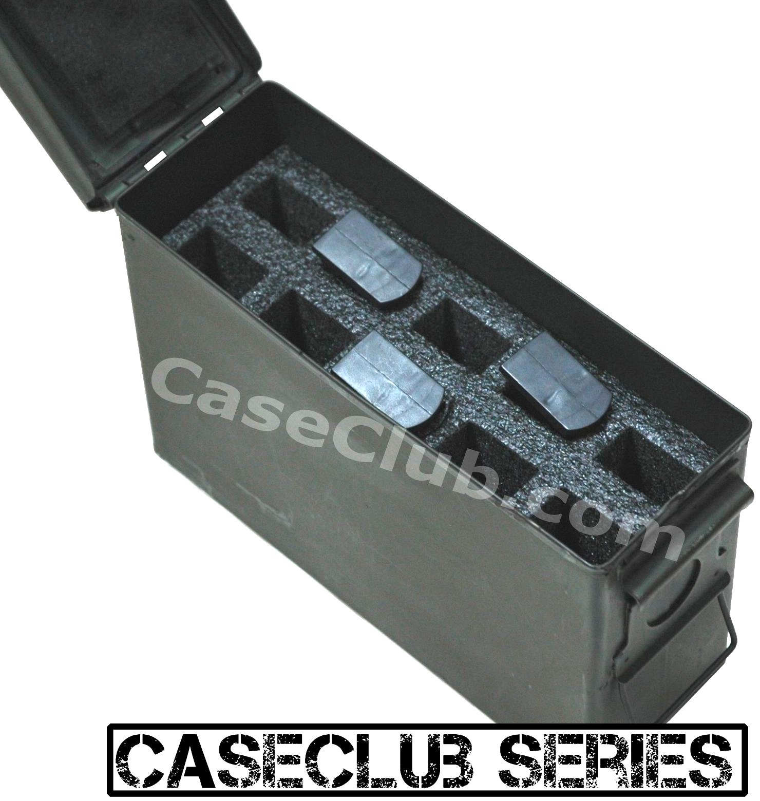 10 Magazine 30 Cal Ammo Can Foam Ammo Cans Case Club
