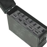 12 Magazine 30 Cal Ammo Can Foam