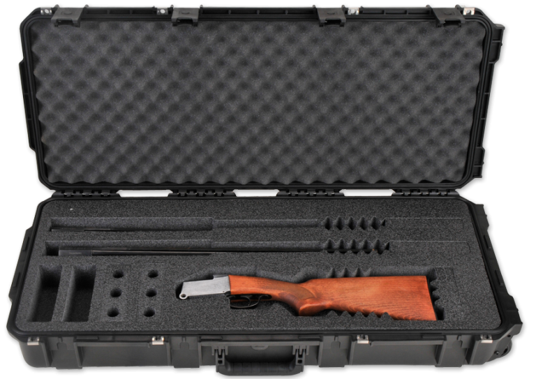 Breakdown Shotgun Case Open