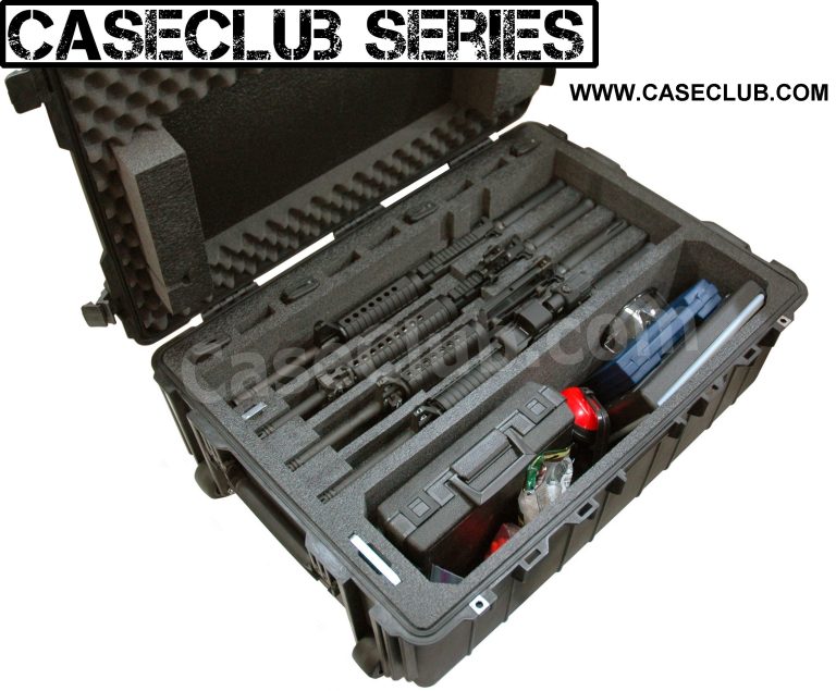 4 AR15 Rifle & Accessory Case - Case Club