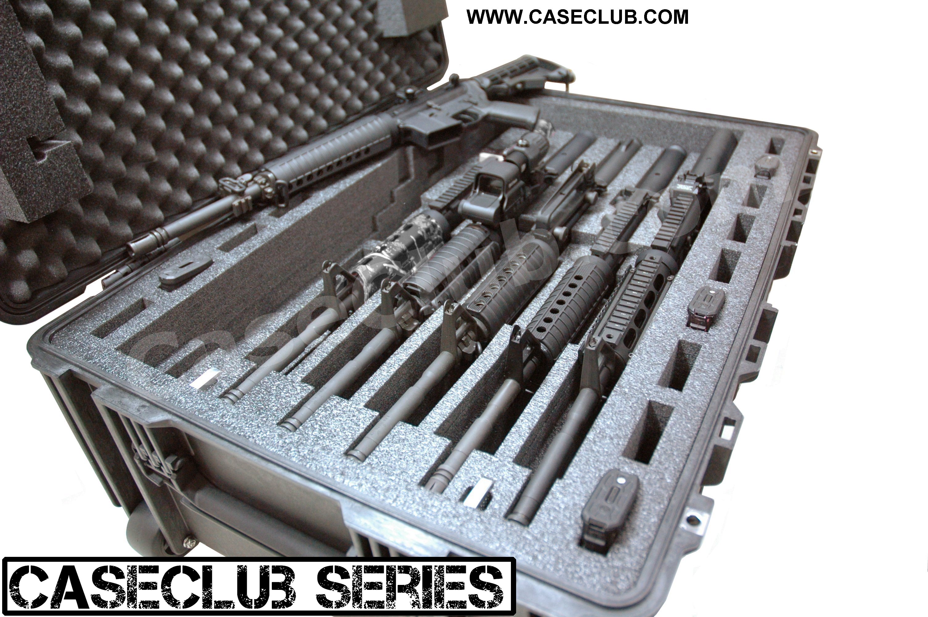 6 AR15 Rifle Case Case Club Cases