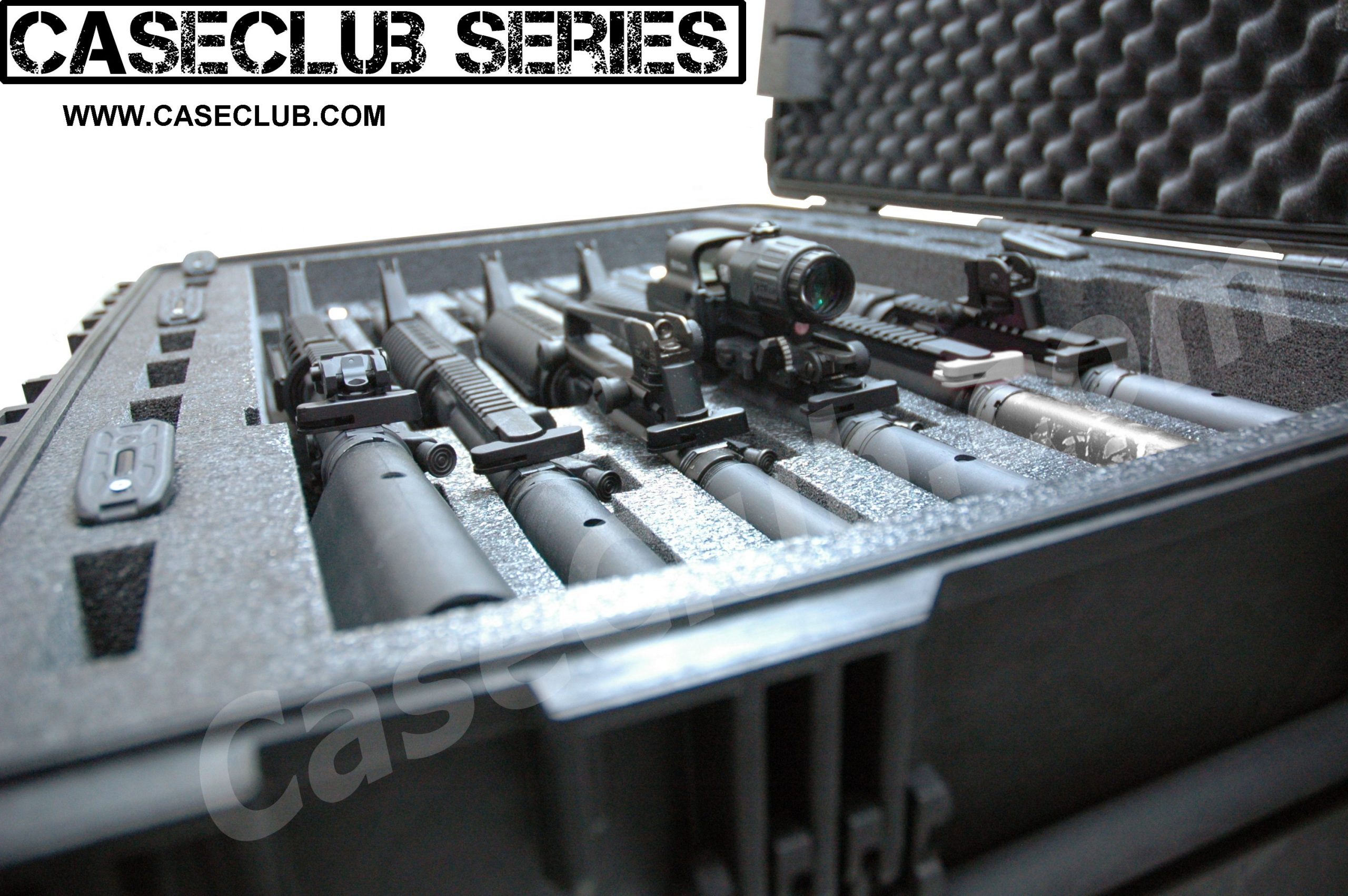 6 AR15 Rifle Case - Case Club