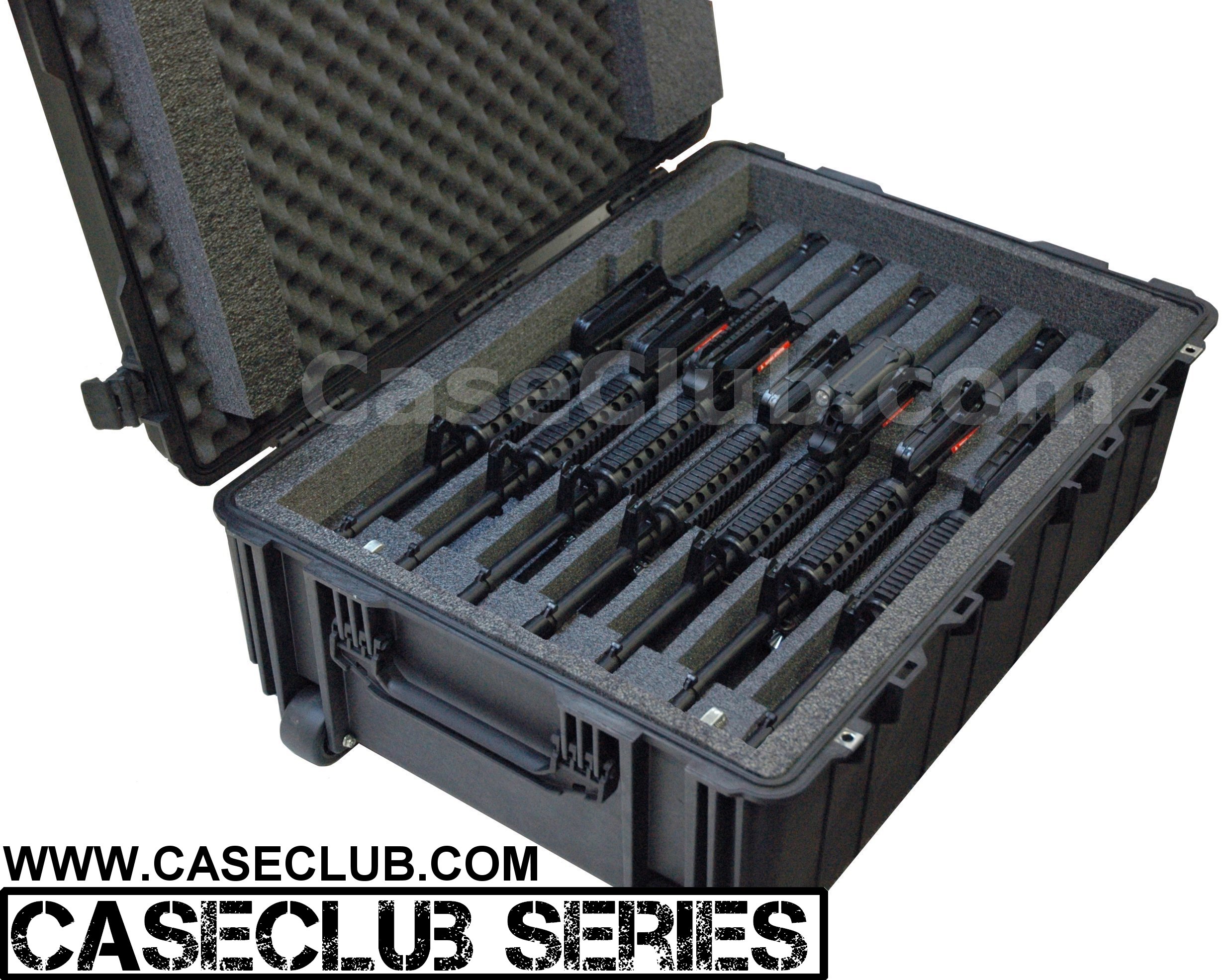 7 AR15 Rifle Case Case Club