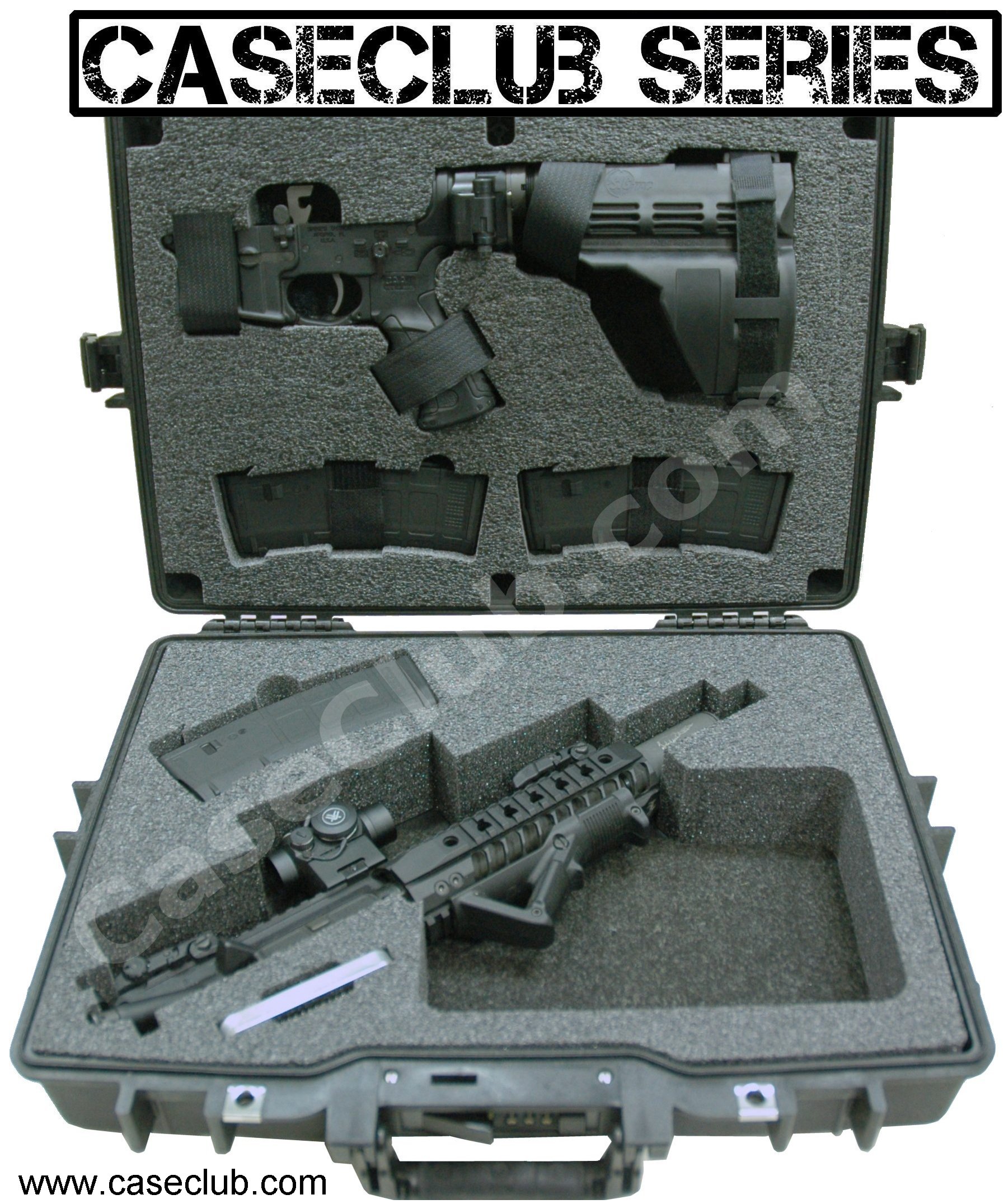 Case Club Waterproof Breakdown Ar Sbr Pistol With Silica Gel