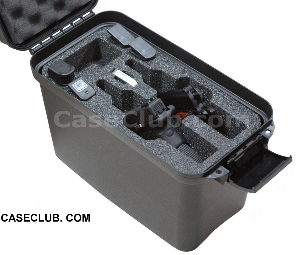 Case Club Premade Multiple Pistol Hard Sided Cases With Closed Cell Foam