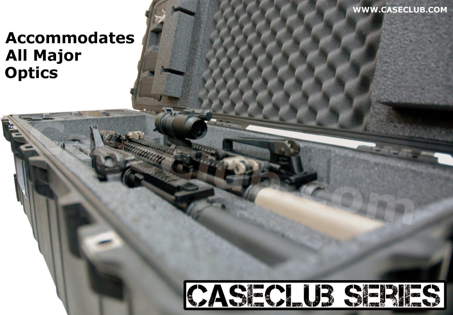 4 AR15 Carbine Rifle Case - Case Club