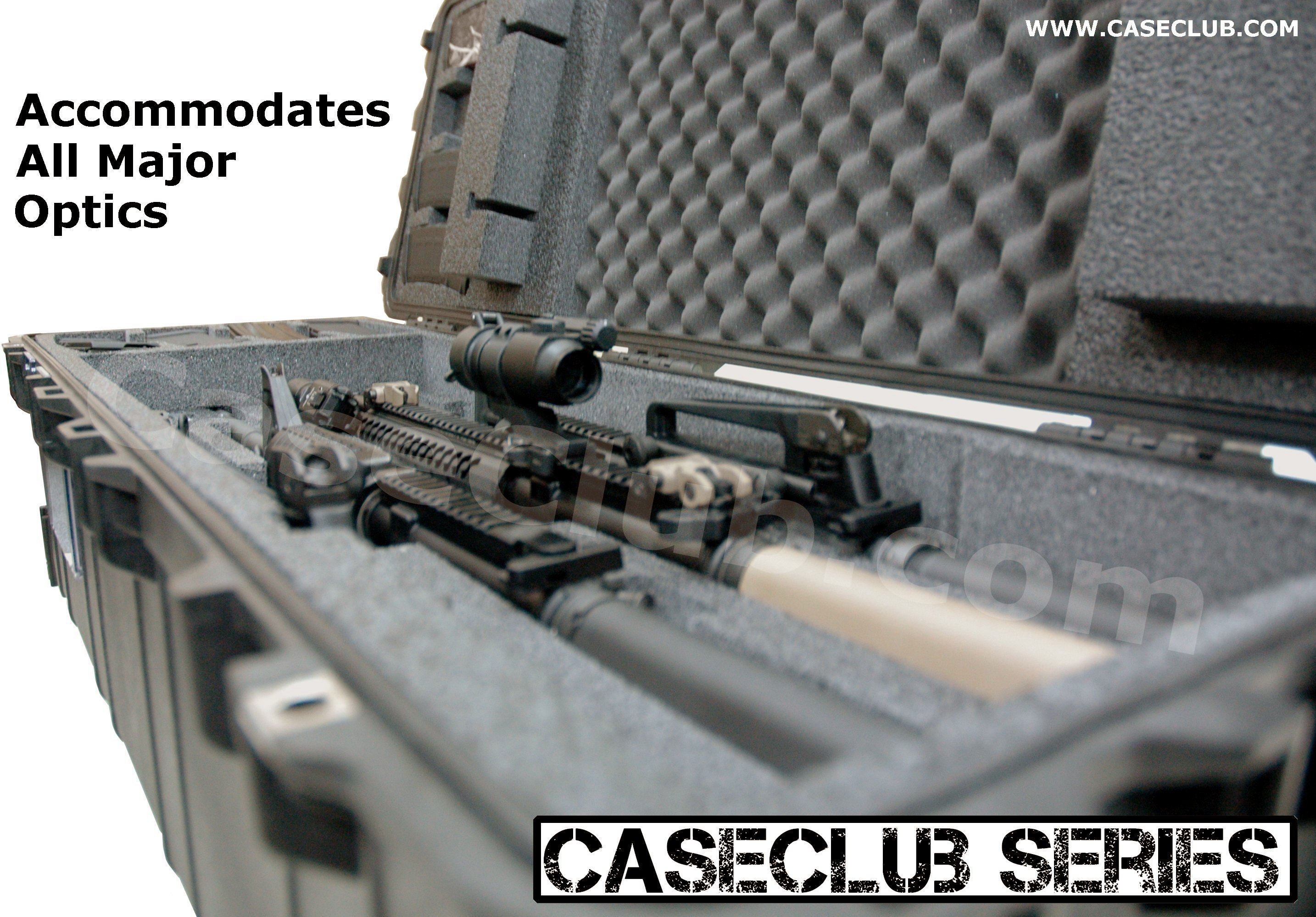 4 AR15 Rifle Case Case Club