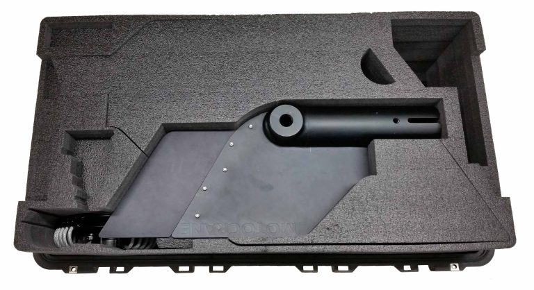 Motocrane-fairing-and-vibration-isolator-case-(1st-layer)-top-view