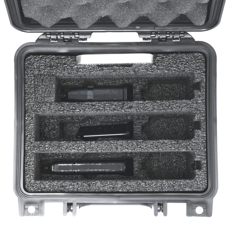 3 Pistol Case Magazine View