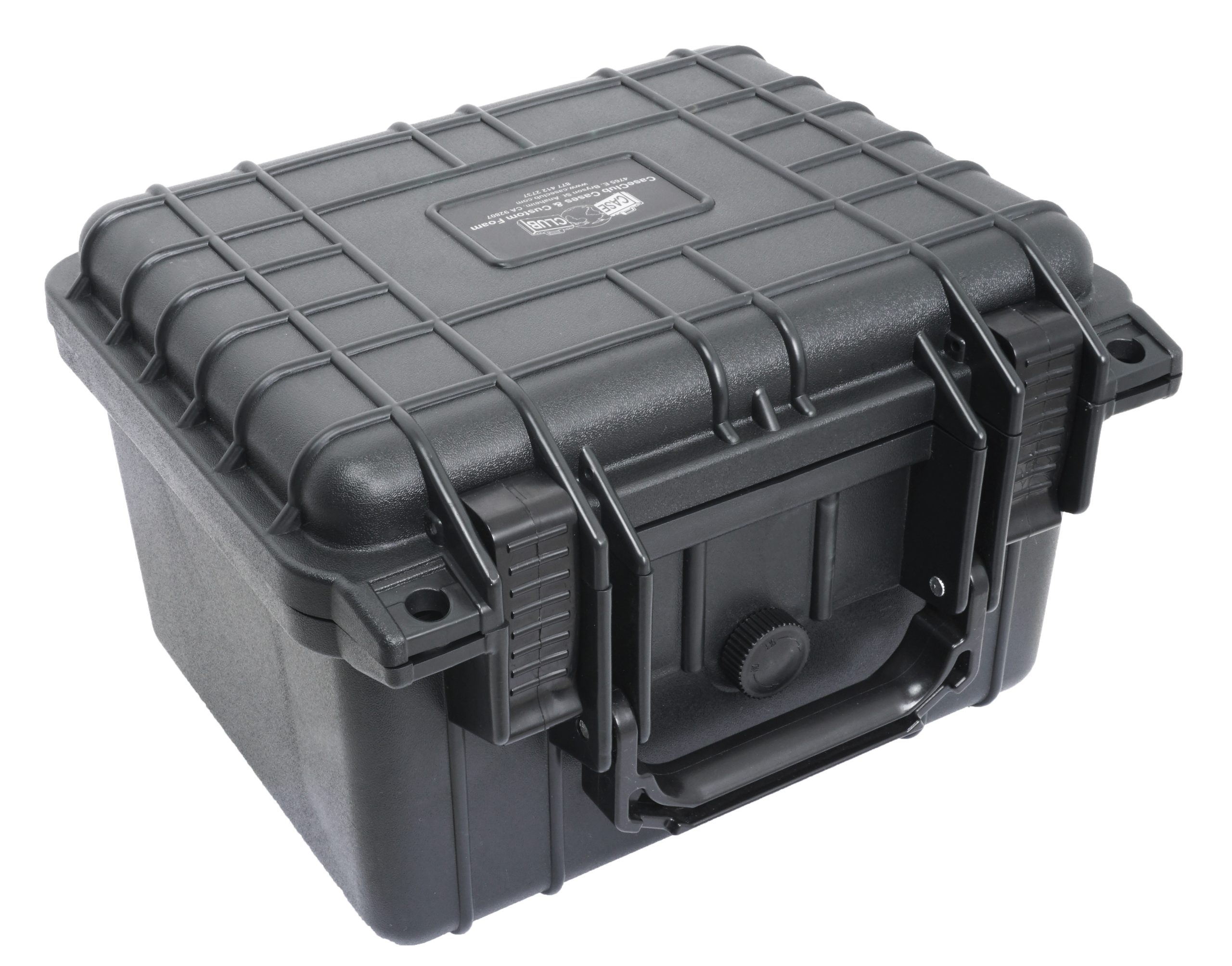 Case Club 3 Pistol Waterproof Case with Silica Gel & Heavy-Duty Foam