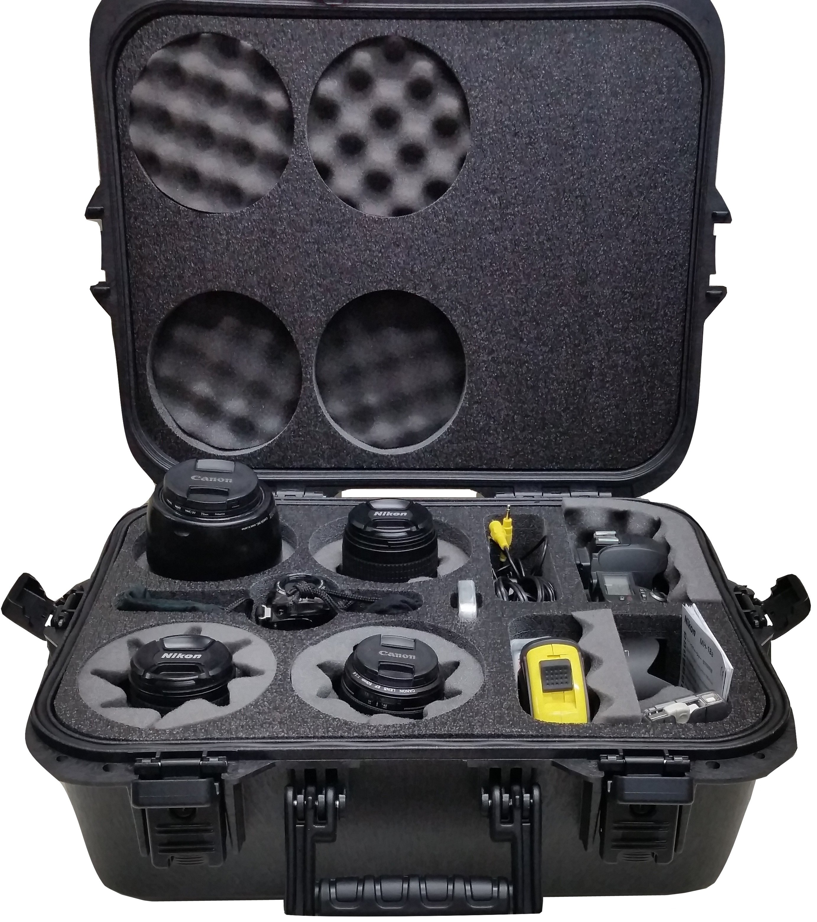 DSLR 4 Lens Camera Case Case Club Cases