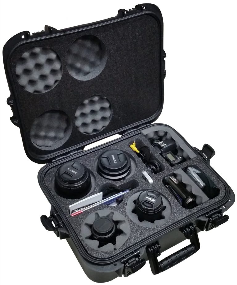 DSLR 4 Lens Camera Case