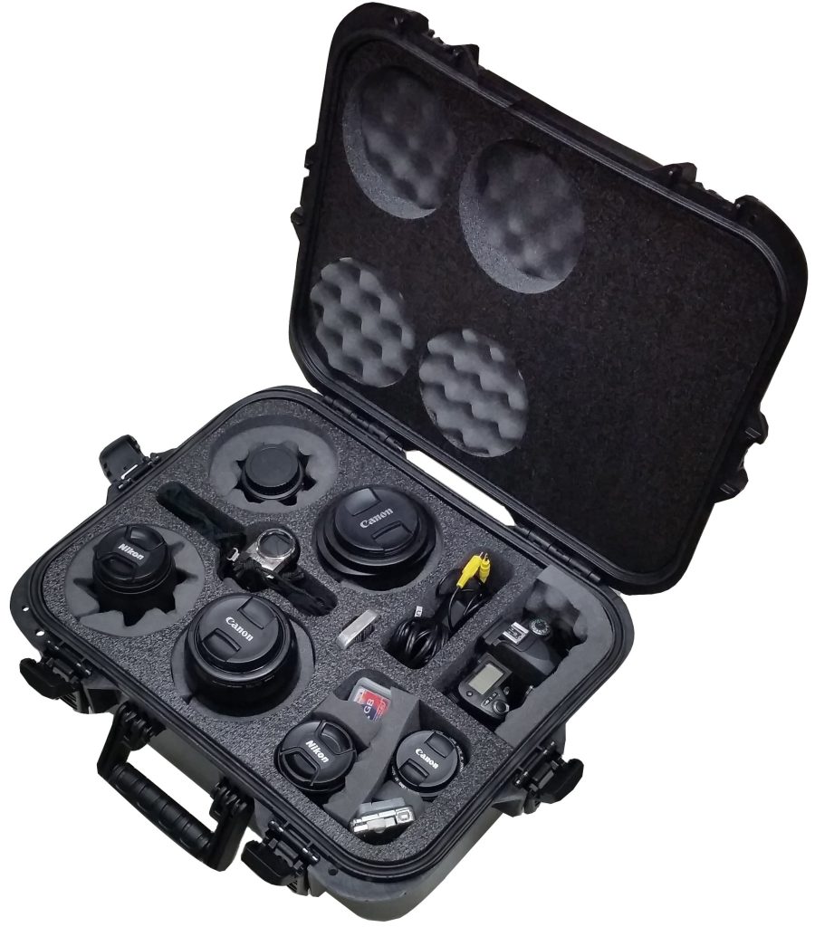 DSLR 4 Lens Camera Case Case Club