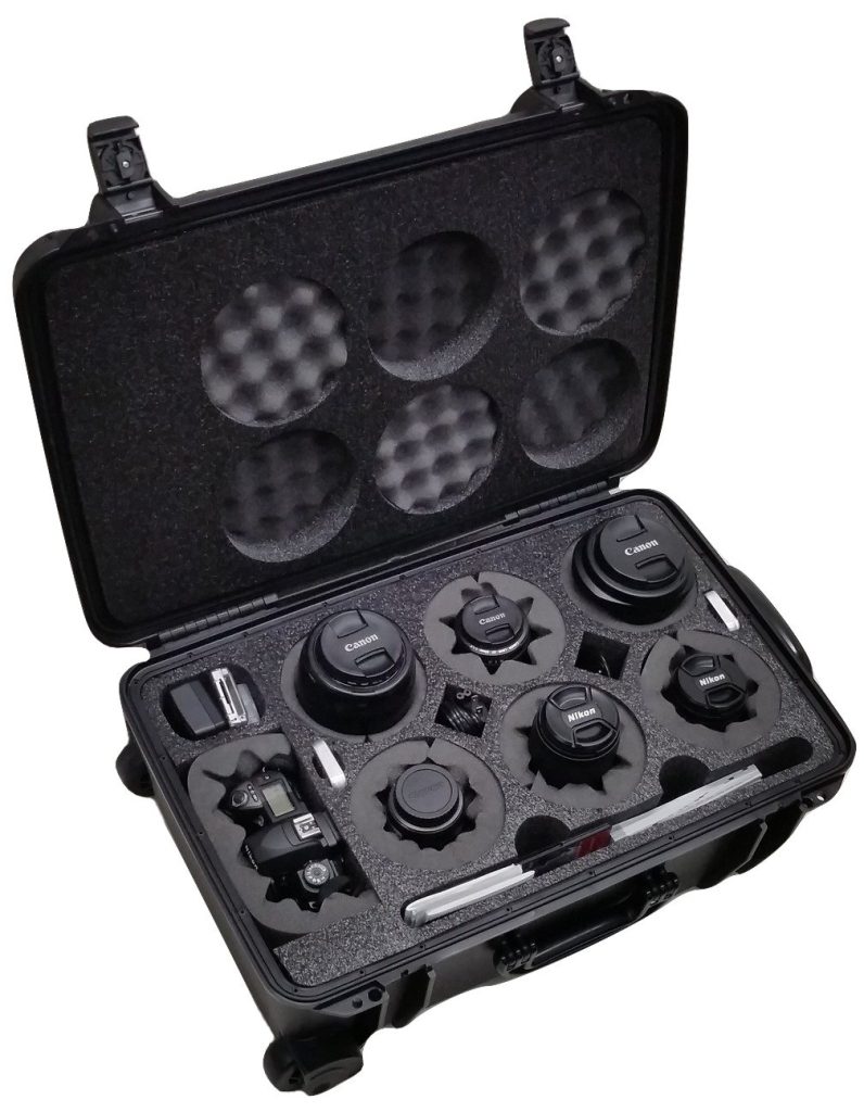 DSLR 6 Lens Camera Case Case Club