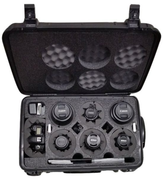DSLR 6 Lens Camera Case Case Club