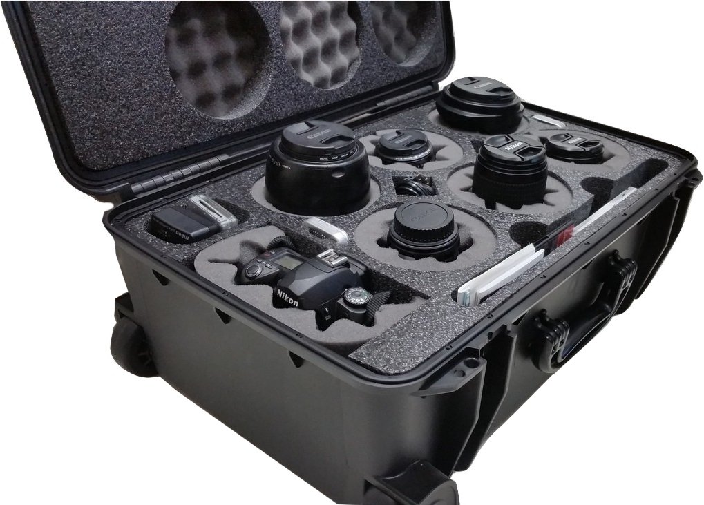 6 PCS Camera Lens Bag Camtrix Case for DSLR Filter Pouch Flexible