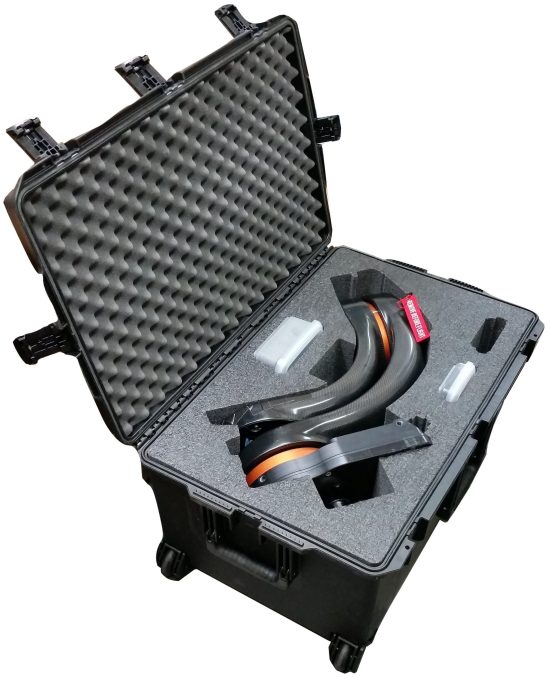 Shotover F1 Camera System Case for Gimbal Arm - Foam Example