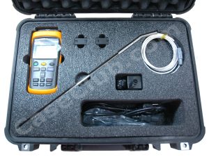 Fluke Calibration 1523 Handheld Thermometer Case - Foam Example