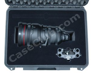 Red 18-85 2.9 Zoom Lens Case - Foam Example