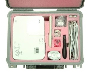 NEC NP64 Projector Case - Foam Example