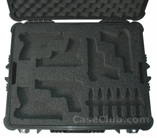 18 Sig Sauer P226 Pistol Case - Foam Example