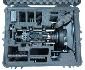 Red Epic Camera Case - Foam Example