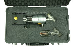 Schubert & Salzer 7020 Control Valve with 7010 Cut Away Case - Foam Example