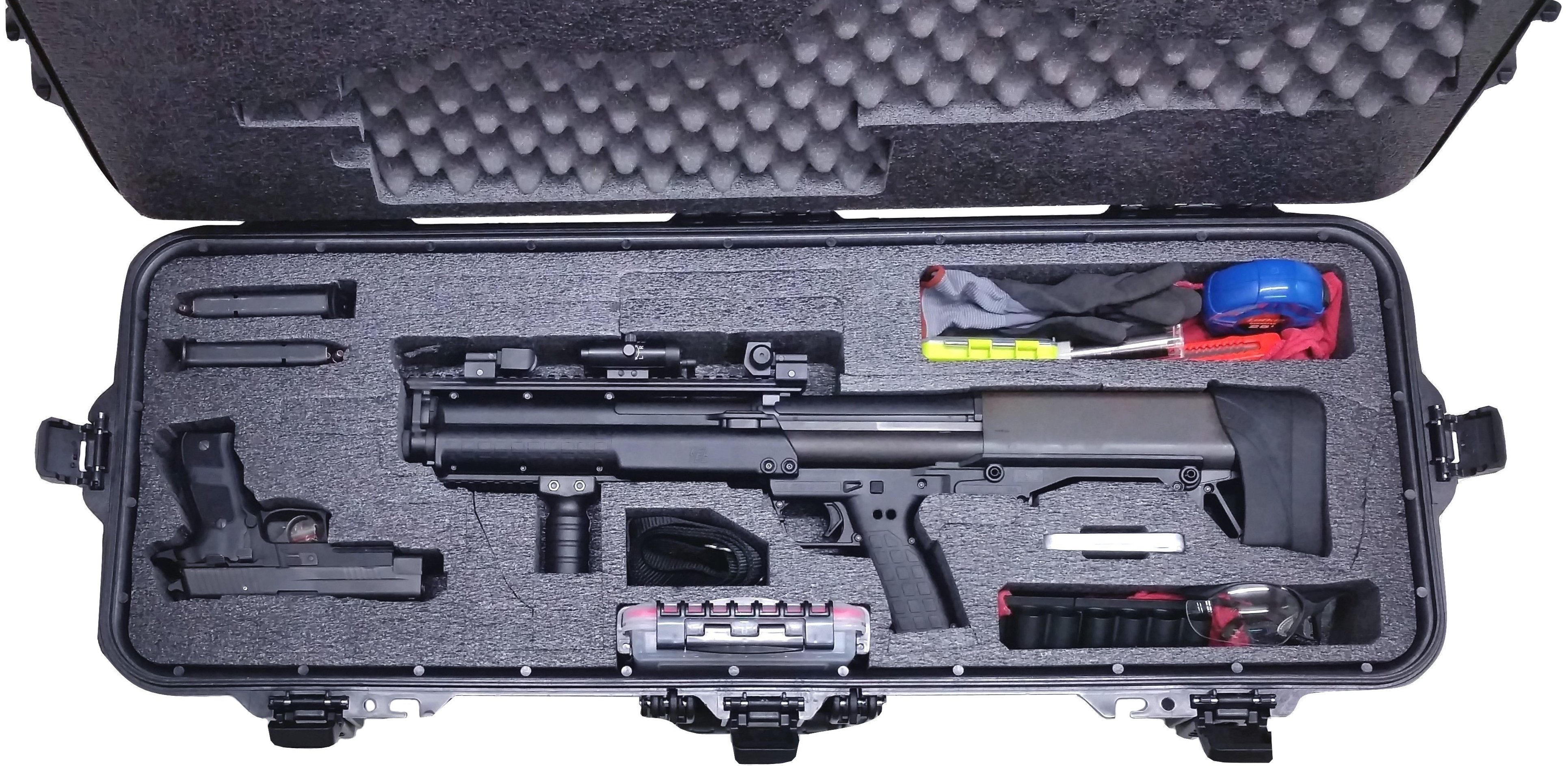 Case Club Waterproof Kel Tec Ksg And Std Mfg Dp 12 Shotgun Case With