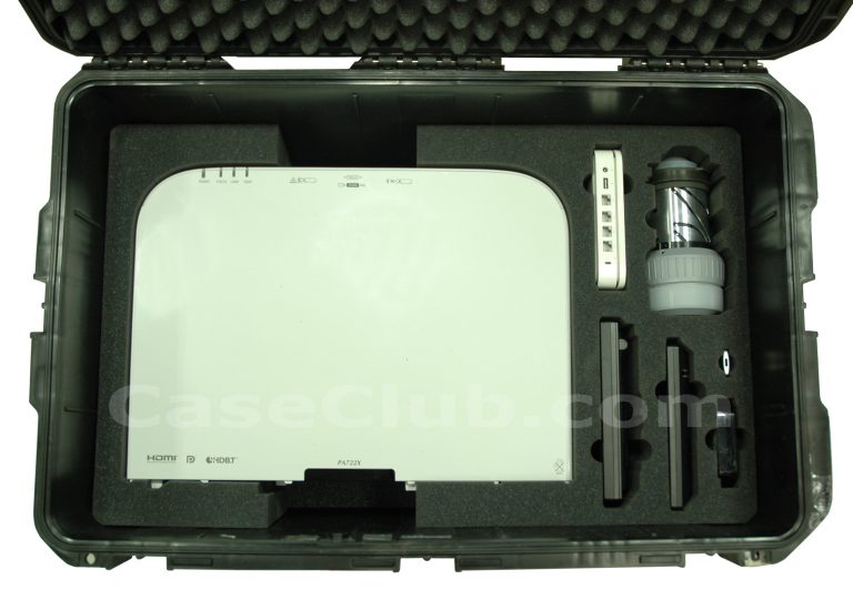 FSR CP-200 Dual Channel Switcher & NEC PA722X Projector Case