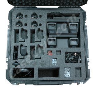 Kenwood Nexedge NX-340 Portable Radio Case - Foam Example