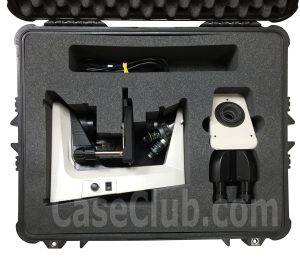 Nikon Eclipse E200 Microscope Case - Foam Example