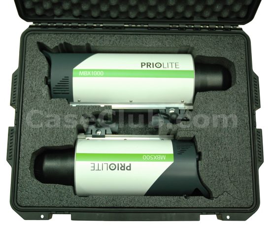 Priolite MBX1000 & MBX500 Case - Foam Example