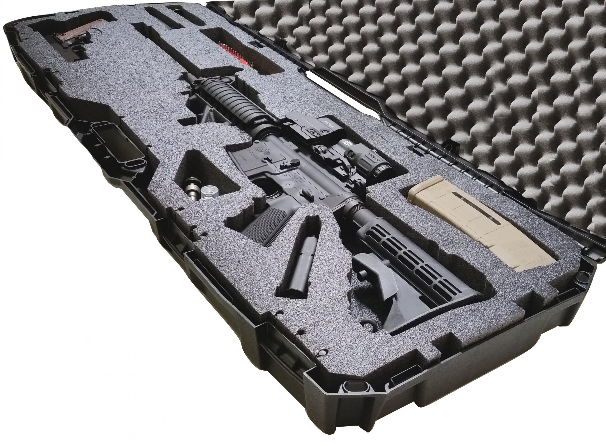 Case Club AR15 Rifle Carry Case for Rifle, Pistol & Magazines