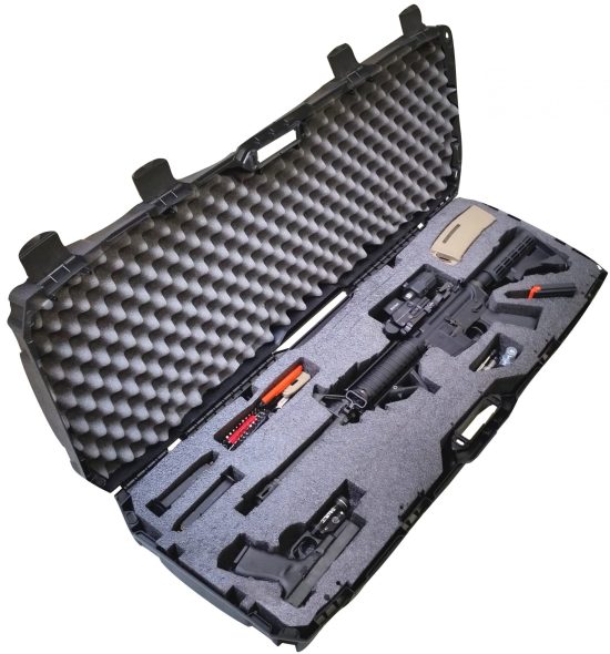 AR15 Rifle Carry Case - Foam Example