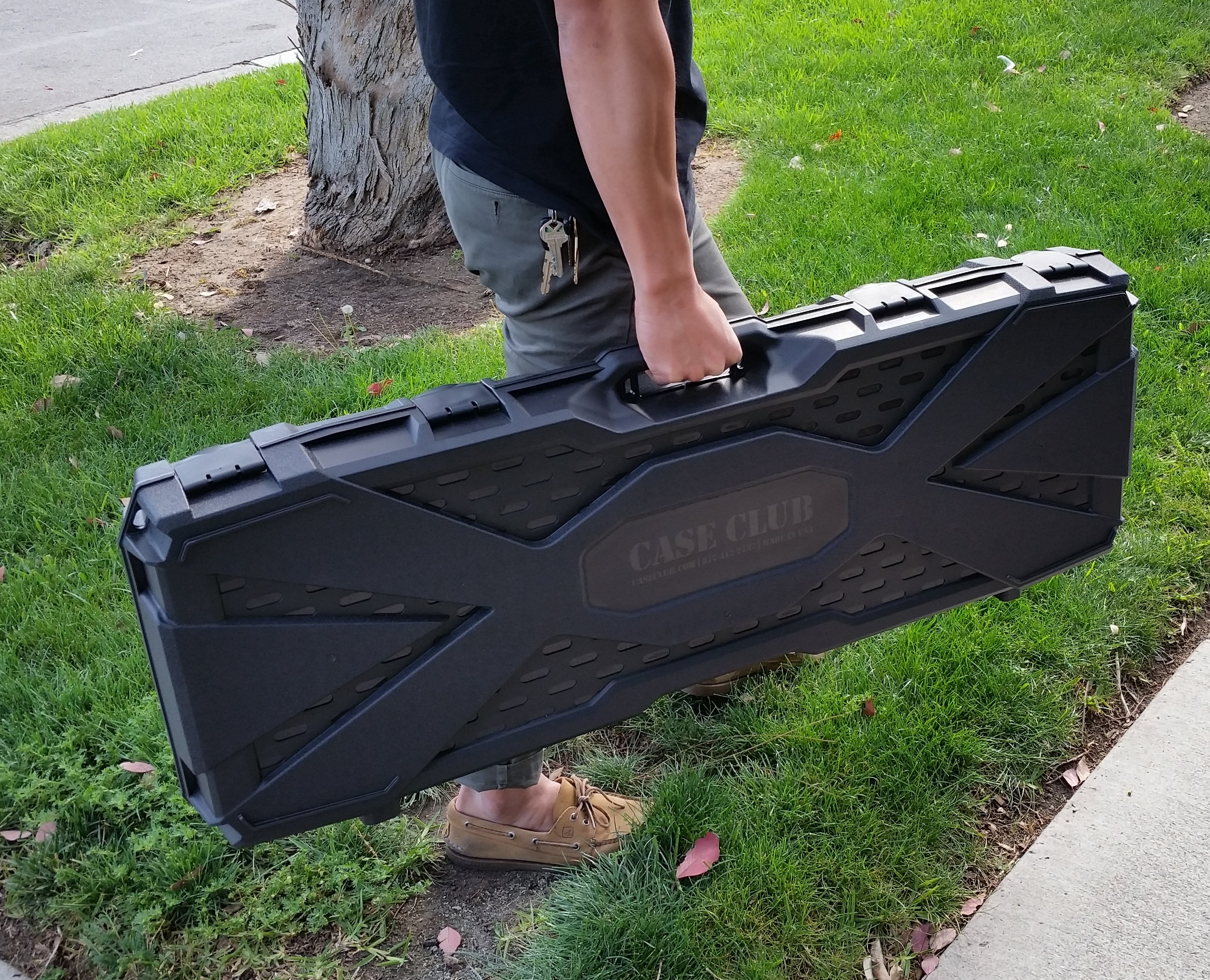 Case Club AR15 Rifle Carry Case for Rifle, Pistol & Magazines