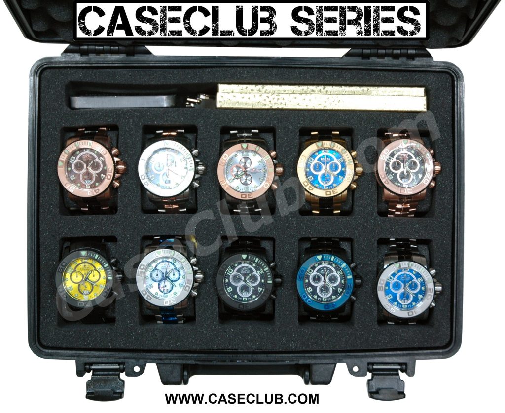 10 Watch & Accessory Case (Pelican 1470 Shell) Case Club